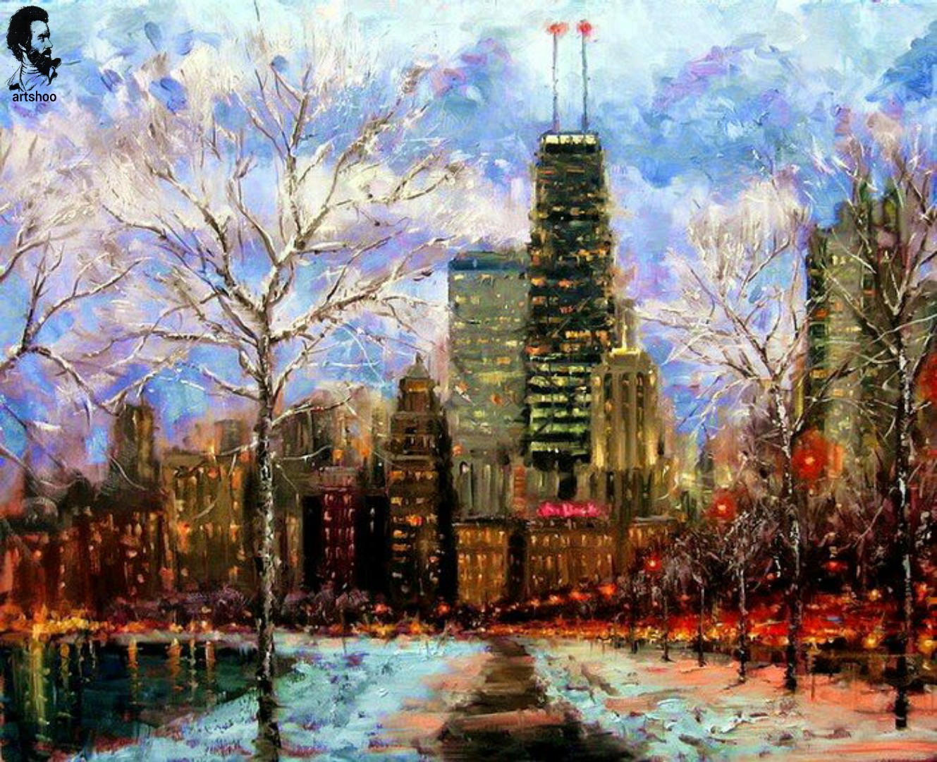 نقاشی رنگ روغن امپرسیونیسم